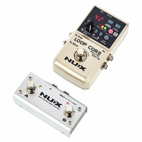 Phơ Guitar Tạo Vòng Lặp Nux Loop Core Deluxe Bundle Effect Pedal